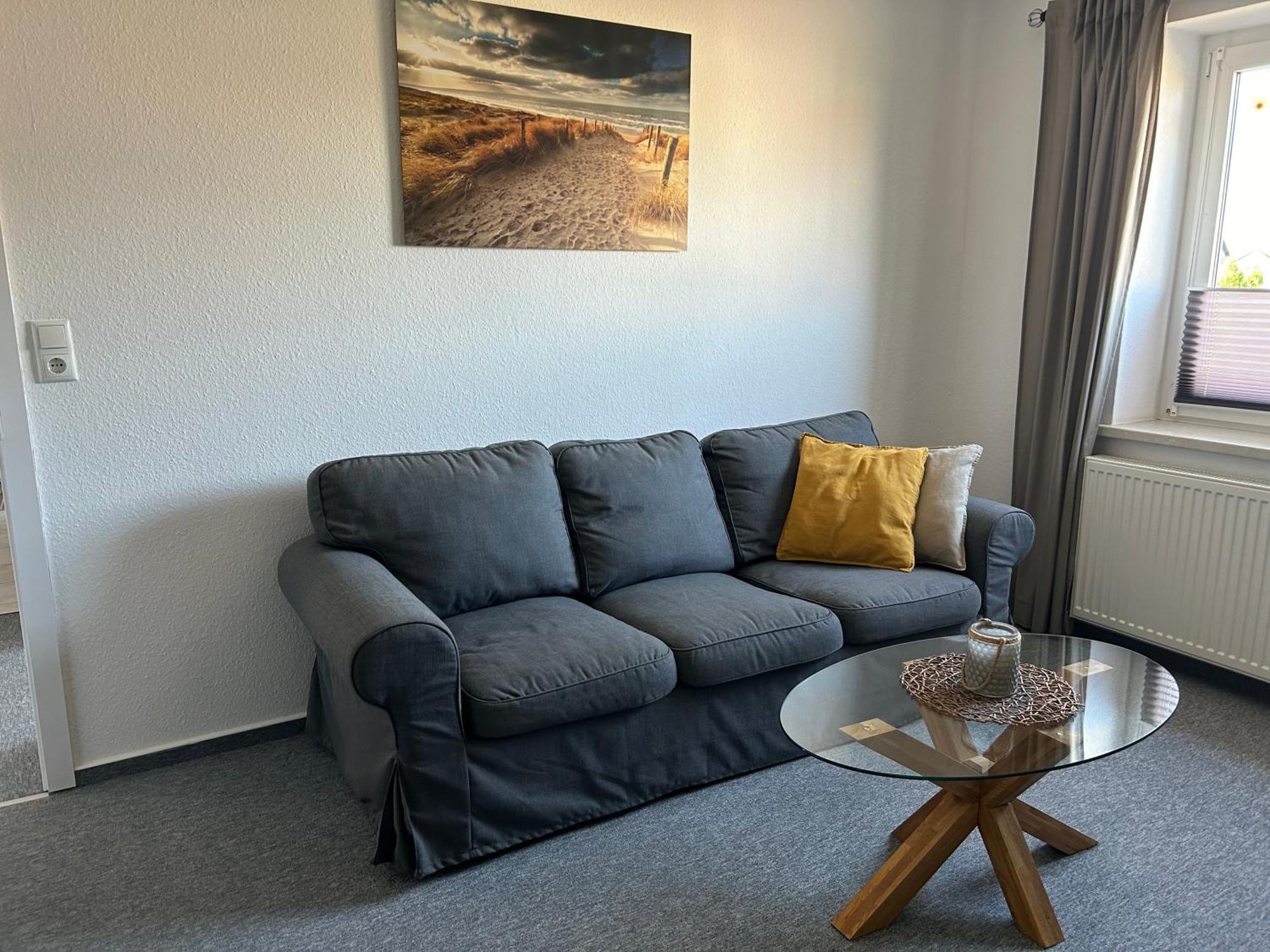 Wohnung "Strandturm" In Wremen Am Deich 외부 사진